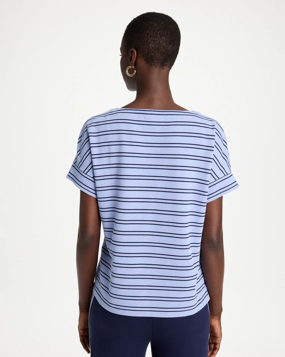 Zenergy® Textured Knit Jacquard Top | Chico's